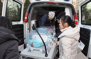 海宁县妇婴监护型护送